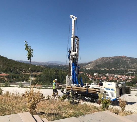 Amasya Koza Mahallesi KYK ve Meslek Lisesi Heyelan Sondajları