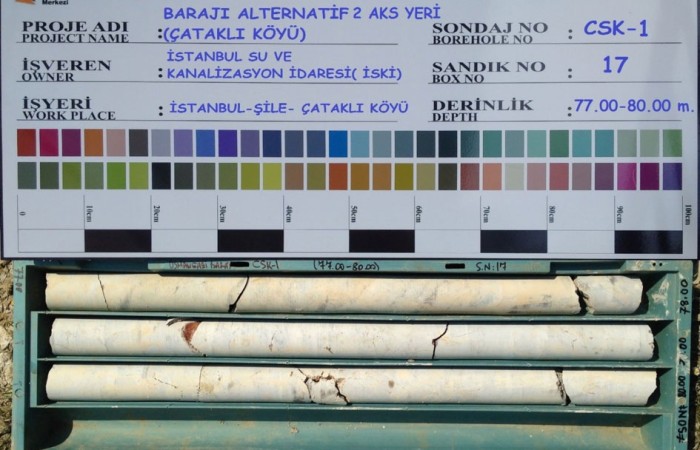 İstanbul Büyükşehir Belediyesi, Su ve Kanalizasyon İdaresi Genel Müdürlüğü (İSKİ), İstanbul Dahilinde Zemin Ve Temel Etüdleri Yapılması işleri