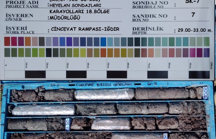 Tuzluca–Iğdır Devlet Yolu Cincevat Rampası Heyelan Sondajları