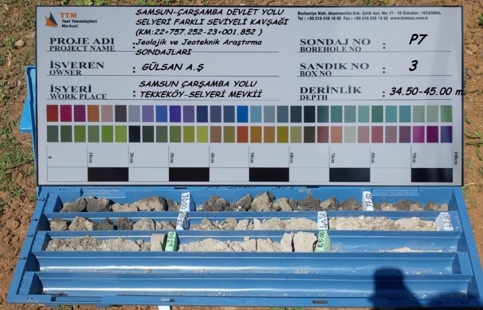 Samsun–Çarşamba Yolu Selyeri Kavşağı Sondajları