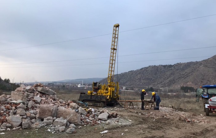 Amasya Fındıklı Spor Lisesi Zemin Araştırma Sondajları