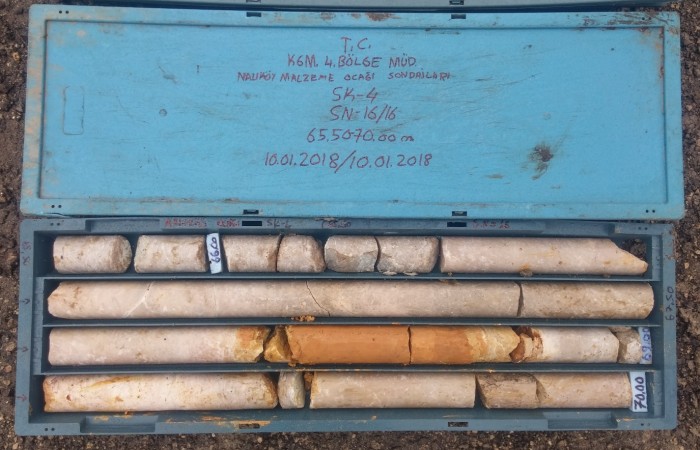 Sinanlı, Hanife Çeşmesi, Topaklı ve Maliköy Malzeme Ocakları Araştırmaları